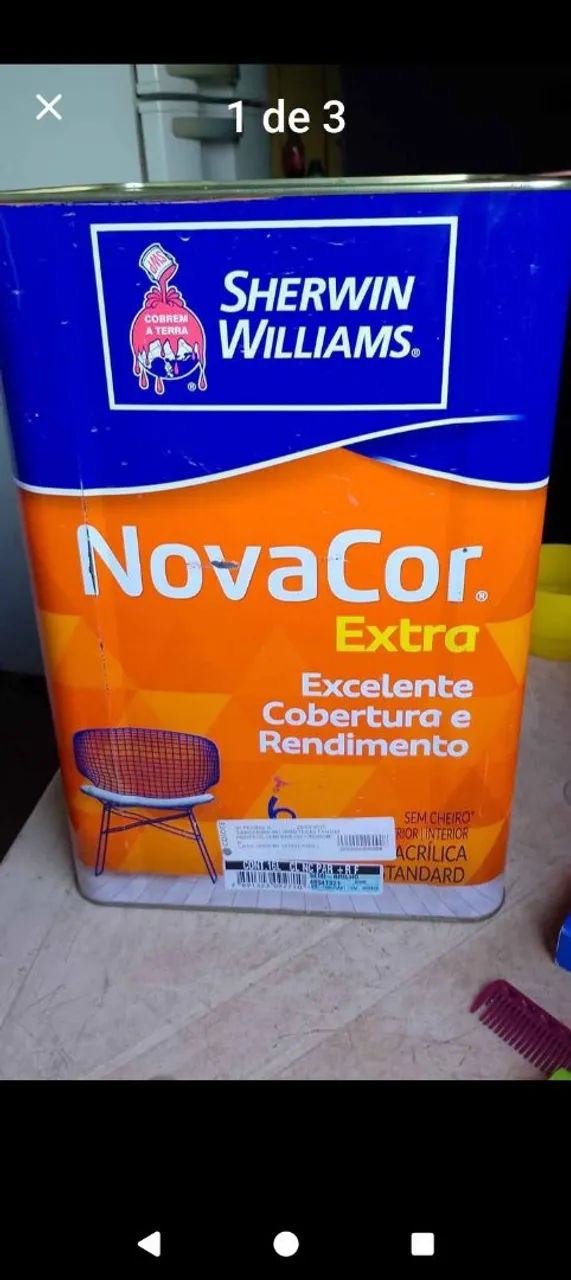 Tinta semi-brilho da novacor - Foto 2