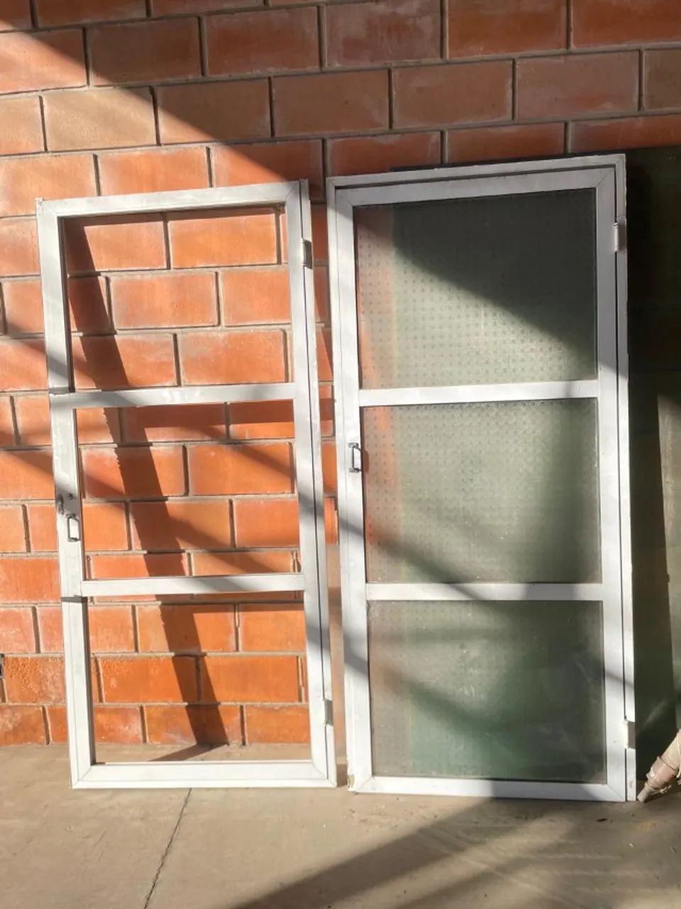 Portas de Alumínio Branco  