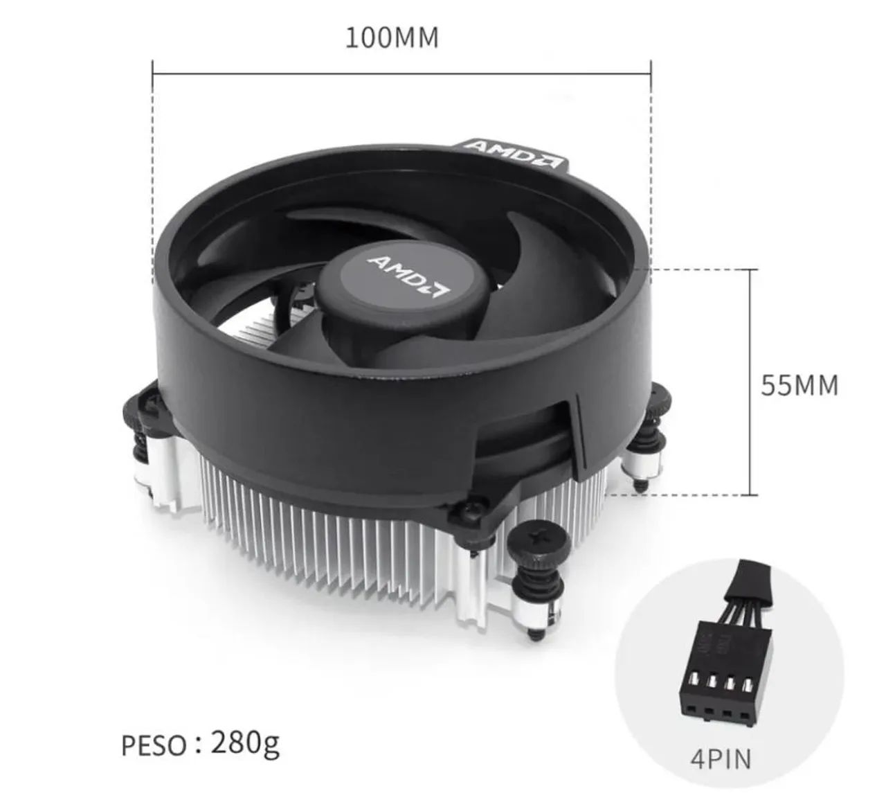Cooler AMD Socket AM4 - Foto 2