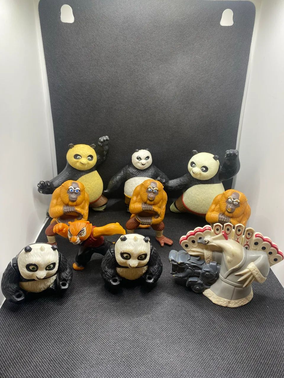 Bonecos kung fu panda 