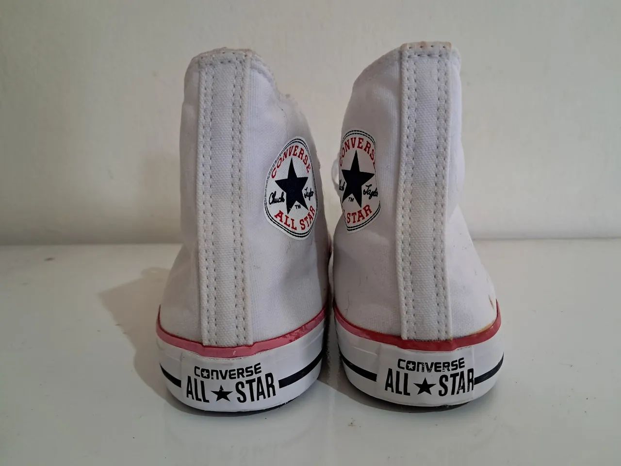 all star converse branco 40 cano alto - Foto 3