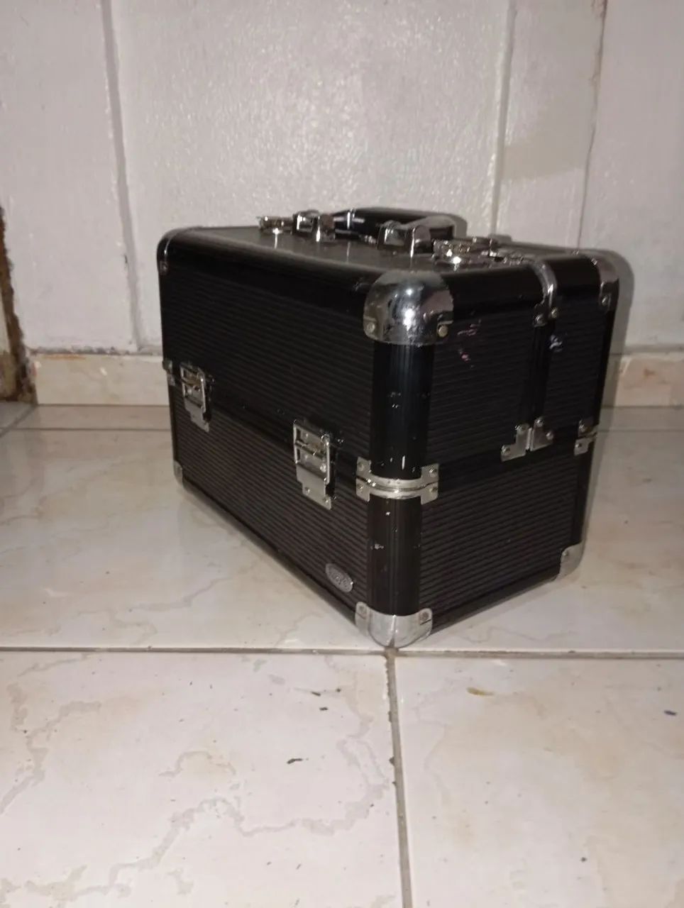 Maleta de Maquiagem Preta