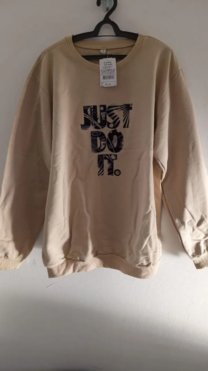 Moletom Just Do It - Estilo e Conforto