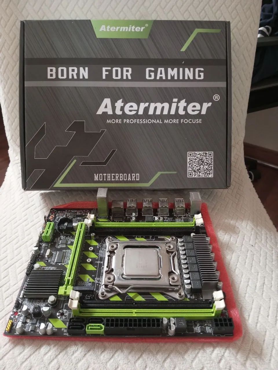 Kit Xeon X79, E5 2620v2, 16GB memória Ram 2x8 ECC - Foto 6
