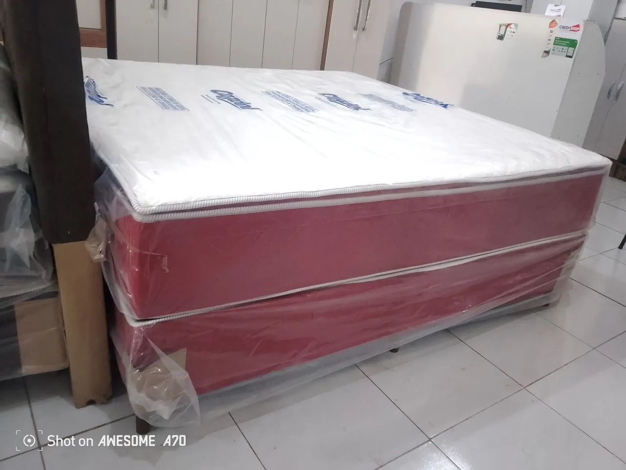 Cama king com base bipartida entrega grátis para região de São Luís  - Foto 2