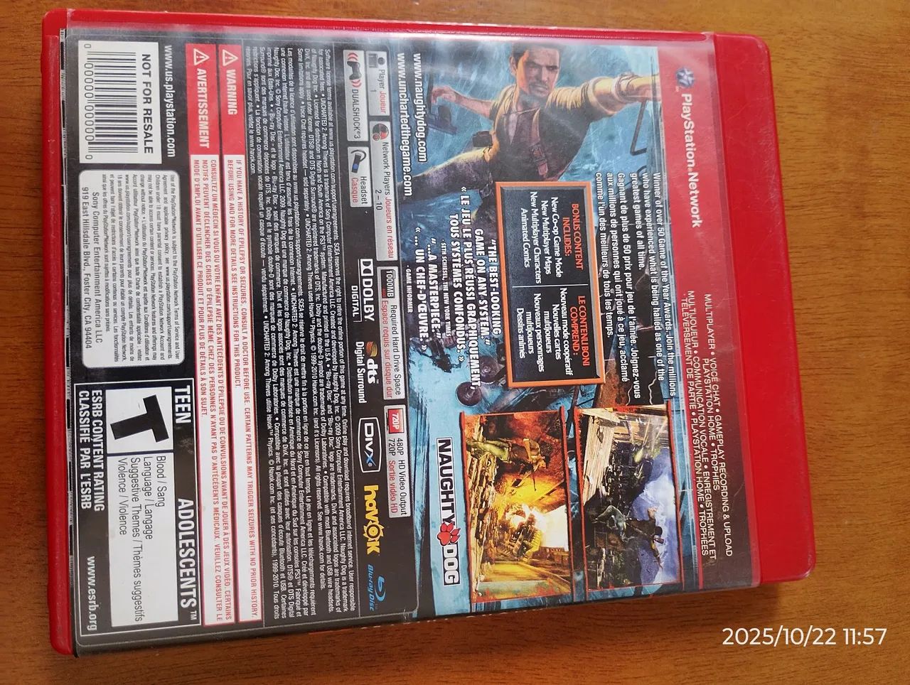 Jogo para PS3 UNCHARTED 2 - Foto 3