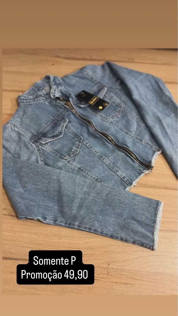 Jaquetas jeans feminina 