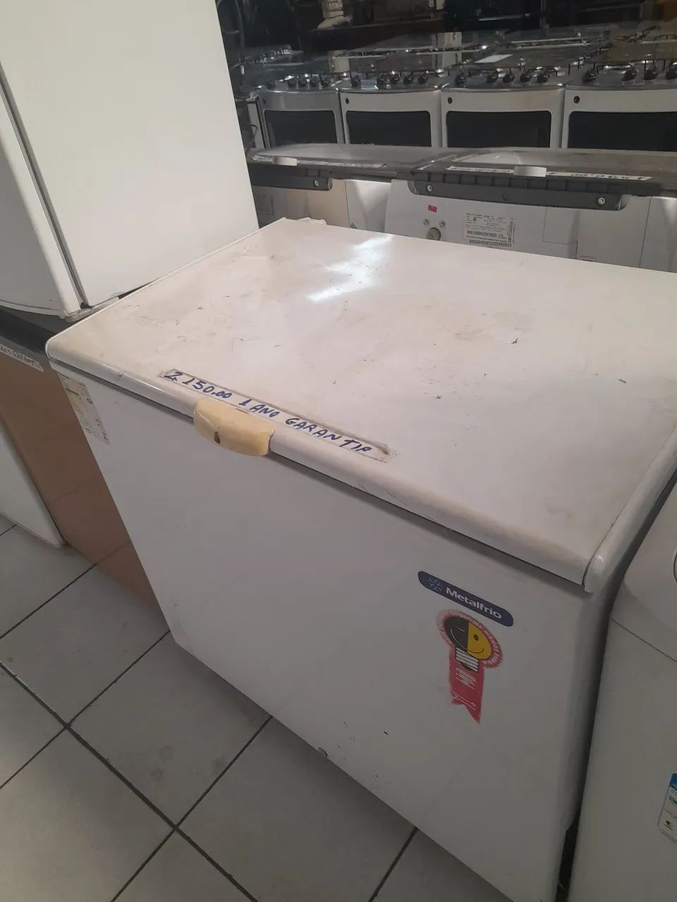 Freezer Horizontal Metalfrio 1 ano de garantia  - Foto 2