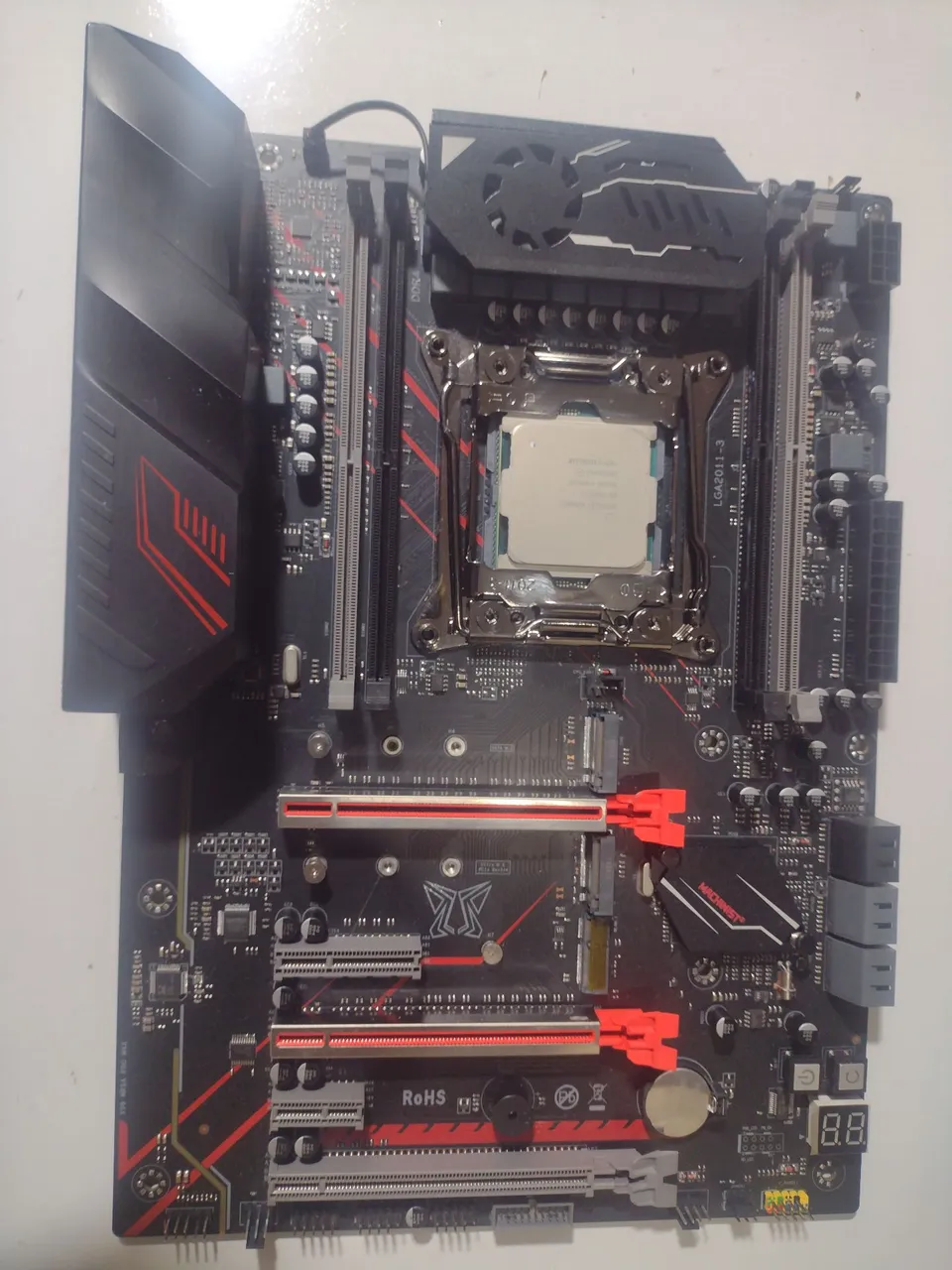 Placa Mãe+Xeon E5 2690 V4 Funcionando Em Dual Chanel