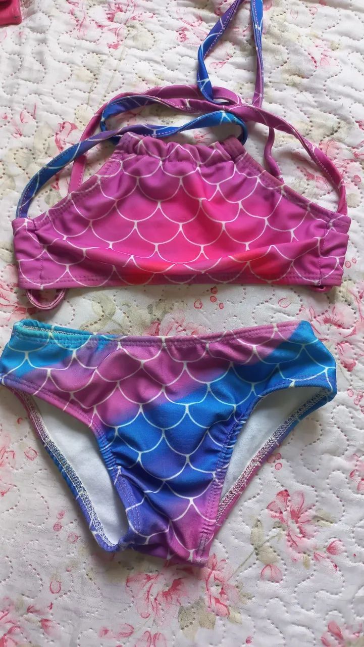 Cauda de Sereia Infantil - Tamanho M - Foto 2