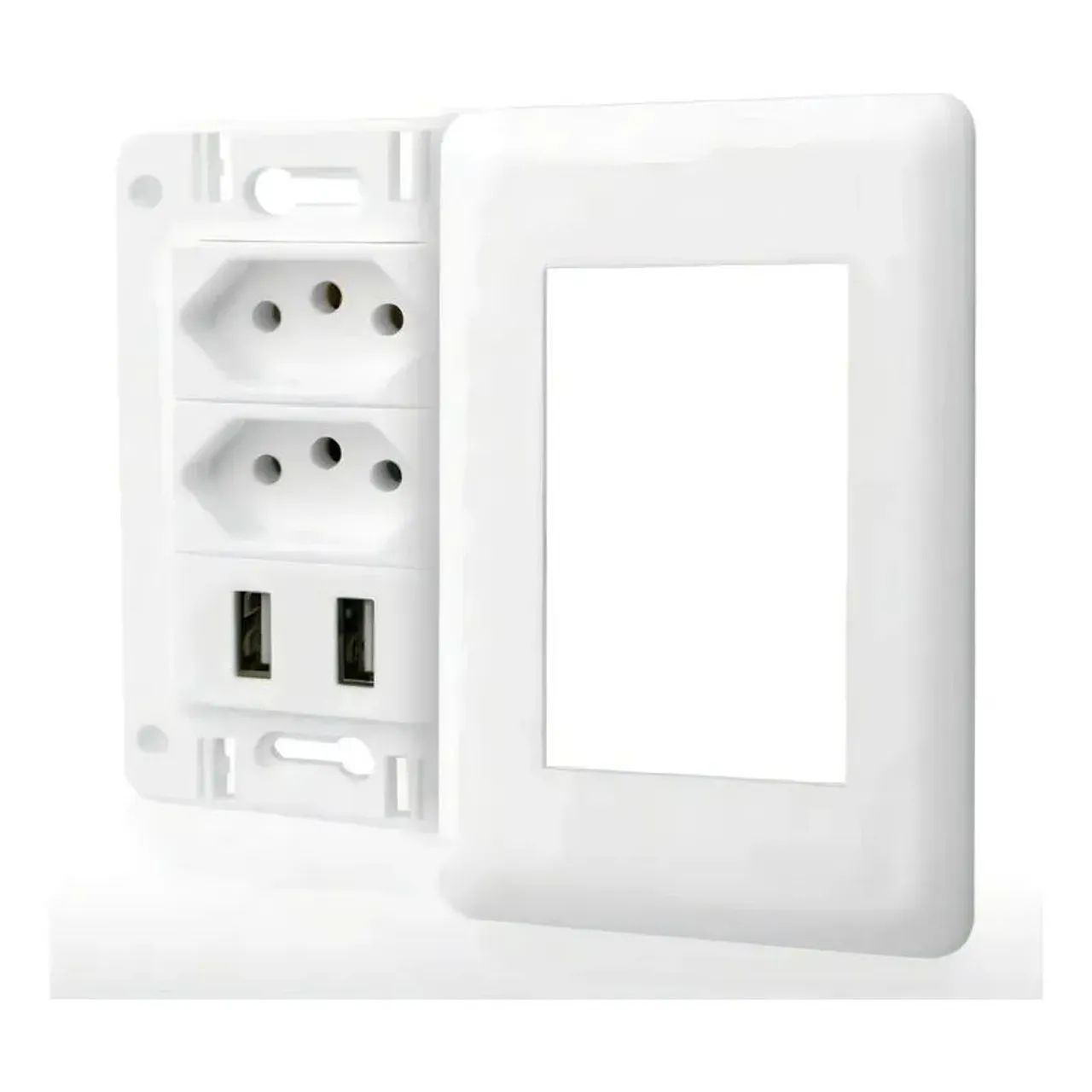 Tomada de parede usb duo64861206799362124