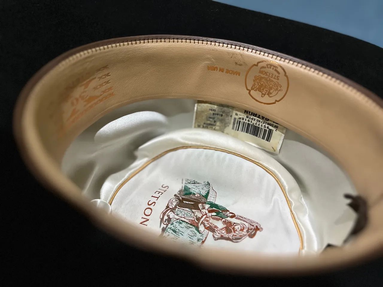 Chapéu Cowboy Preto - Stetson Cowboy Hat El Patron 30x Black - Foto 2