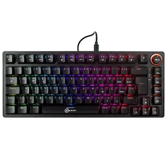 eclado Mecânico Kalkan BlazePRO 75% RGB Switch YH Brown (Com HotSwap) - KLK00016 - WZetta - Foto 2