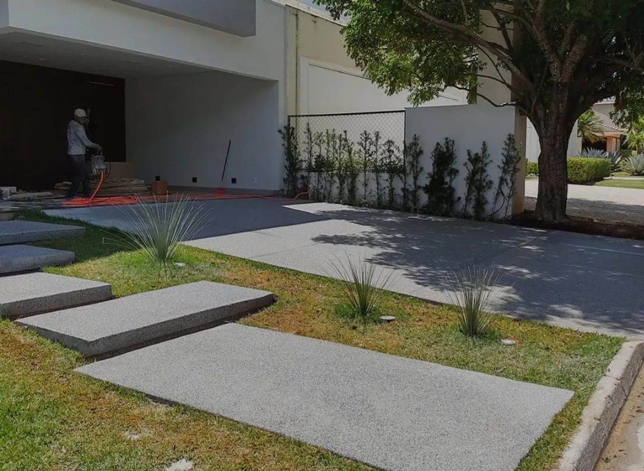 Pisos fulget resinado.e piso cimento queimado  - Foto 5