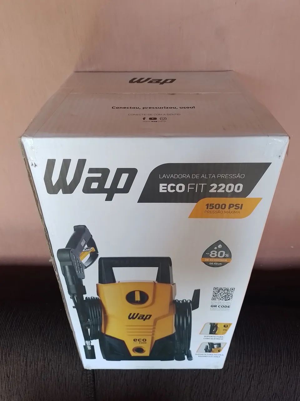 Lavadora de Alta Pressão Wap Eco Fit 2200 - 1500 PSI - Foto 4