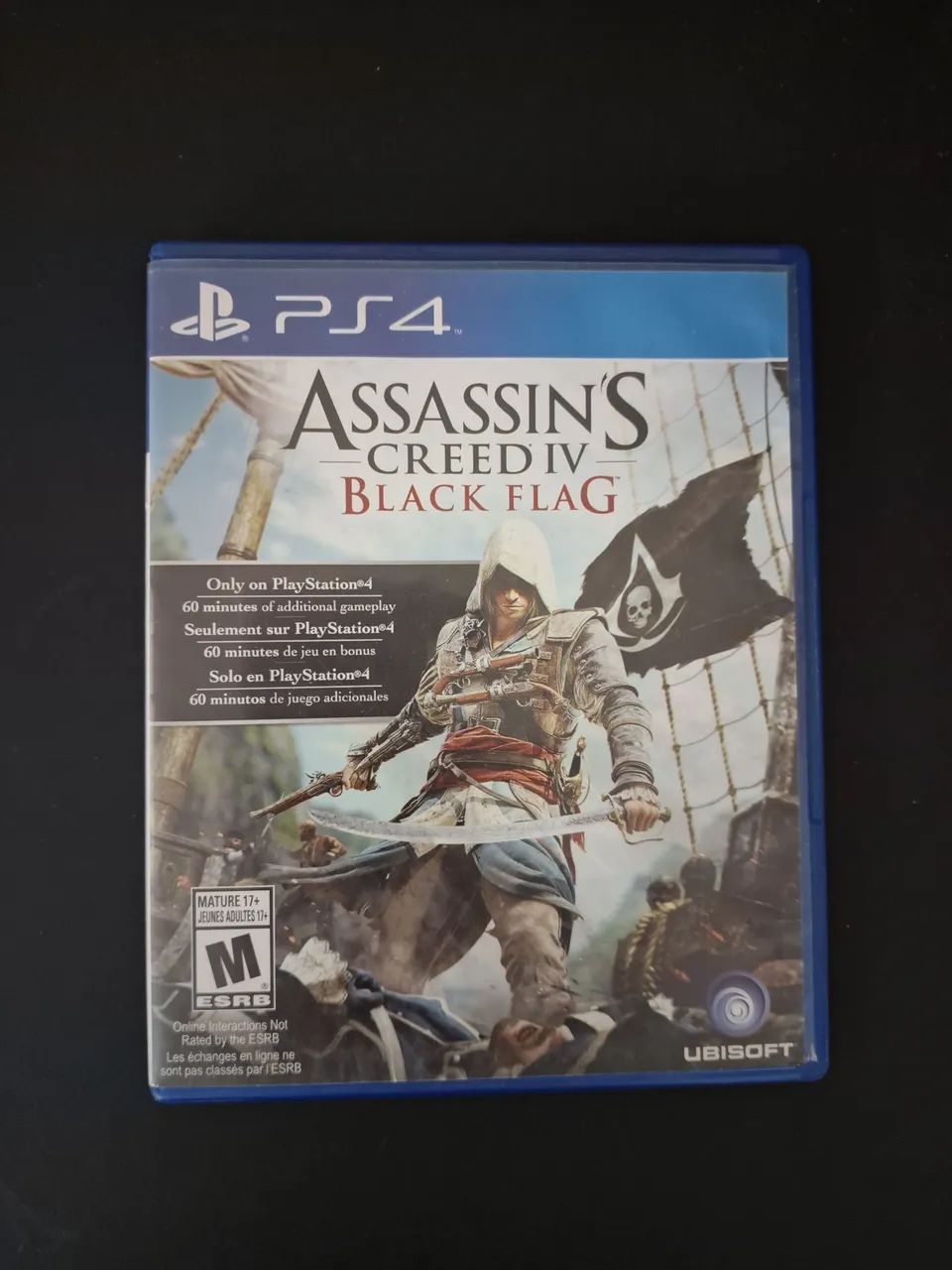 Assassins Creed 4 Black Flag PS4 Midia Fisica( ACEITO CREDISHOP)