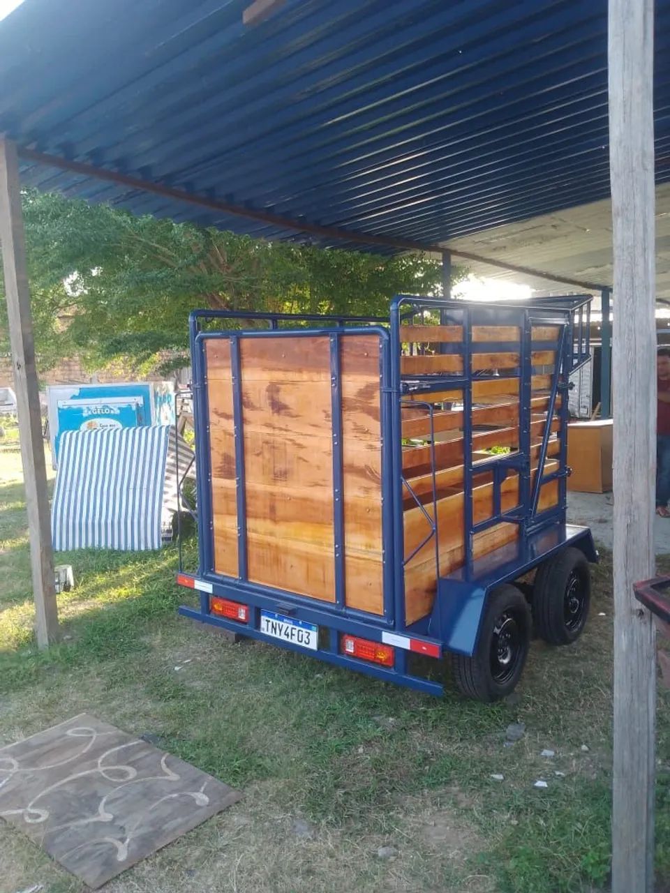 Reboque de cavalo de 2 eixos - Foto 3