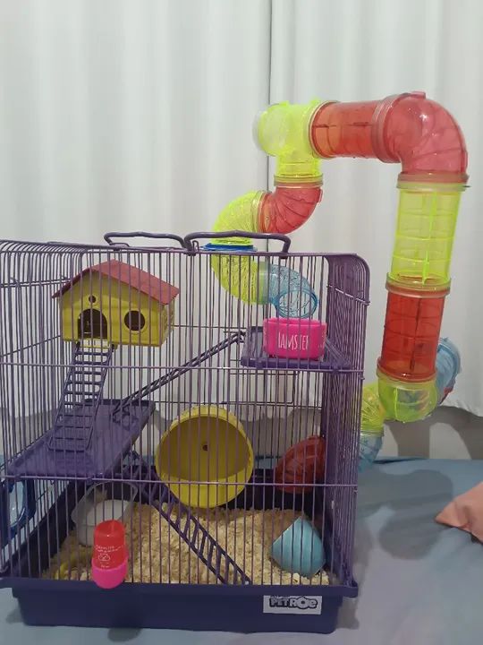 Gaiola para Hamster com Acessórios
