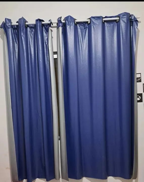 Cortinas blackout azul marinho 