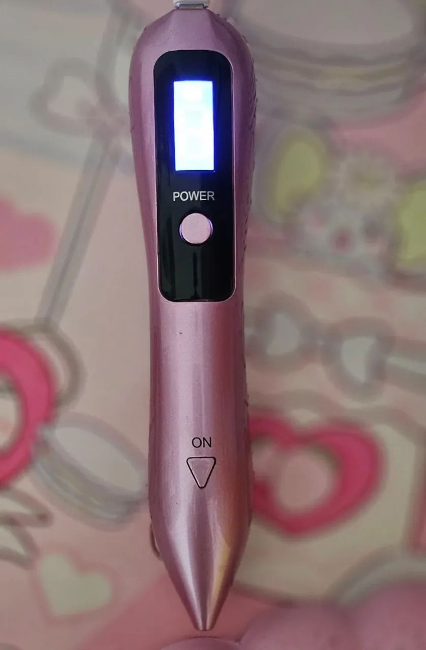 Caneta de Plasma com LCD, LED e Luz Branca - Cuidados com a Pele - Foto 2