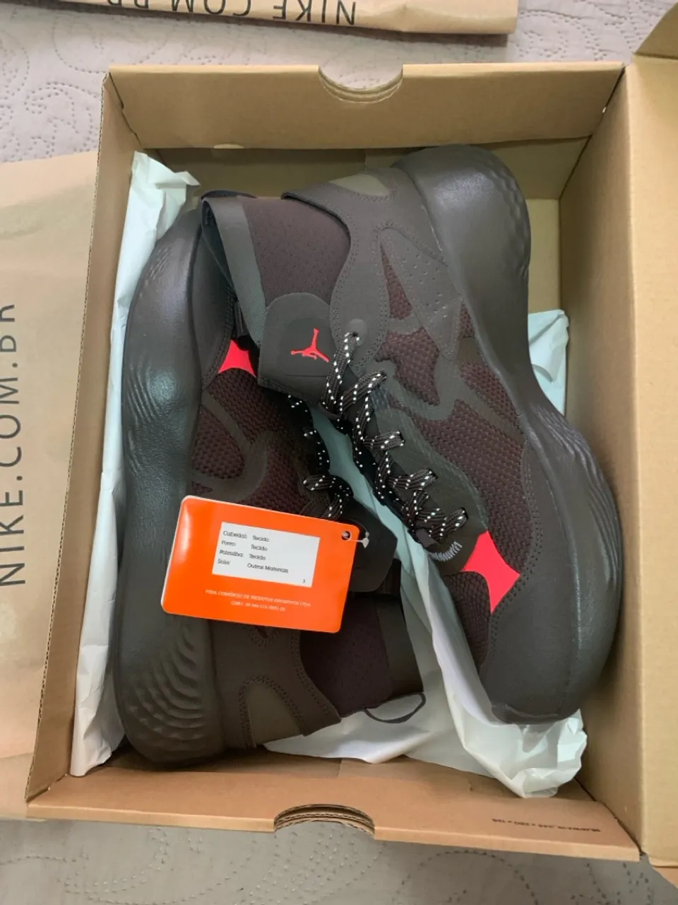 Tênis Jordan delta 3 mid original, novo barato