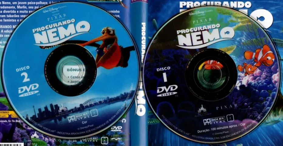 Dvd Procurando Nemo - Edição Especial Duplo - CDs, DVDs etc