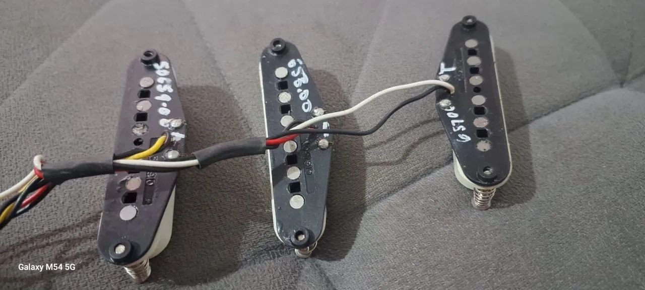 Captadores para guitarra Fender americanos - Foto 2