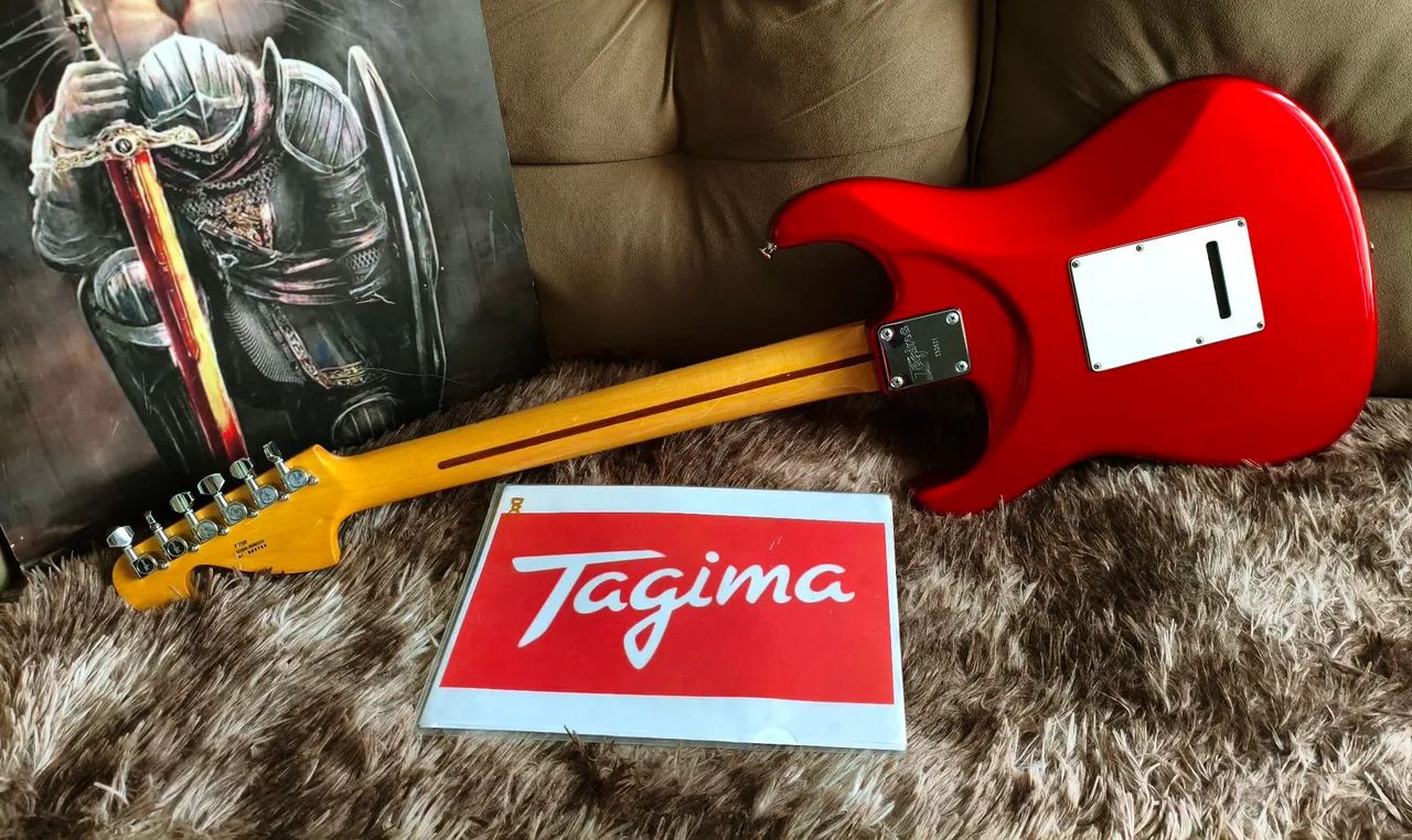 Guitarra Tagima T-735 Handmade in Brazil N Fender Squier stratocaster Telecaster ibanez  - Foto 2