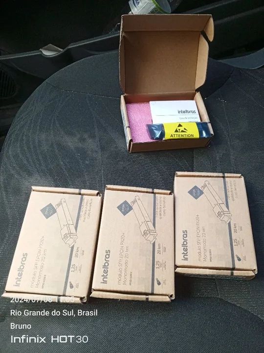 Roteador Intelbras OLT 4840 E - Novo - Foto 5