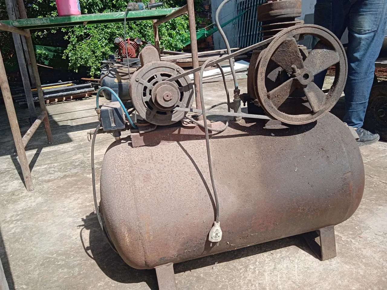 Compressor de ar industrial