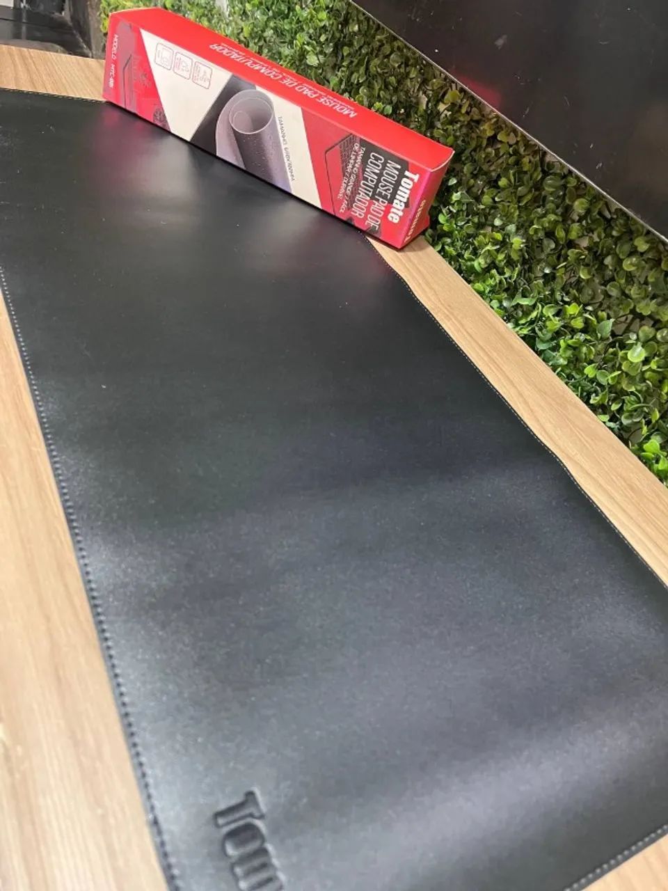 Mouse Pad Liso Preto Grande - PRETO - MTC 001 TOMATE