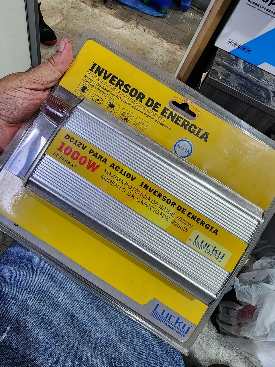 Inversor de Energia 1000W - Lucky Amazonia