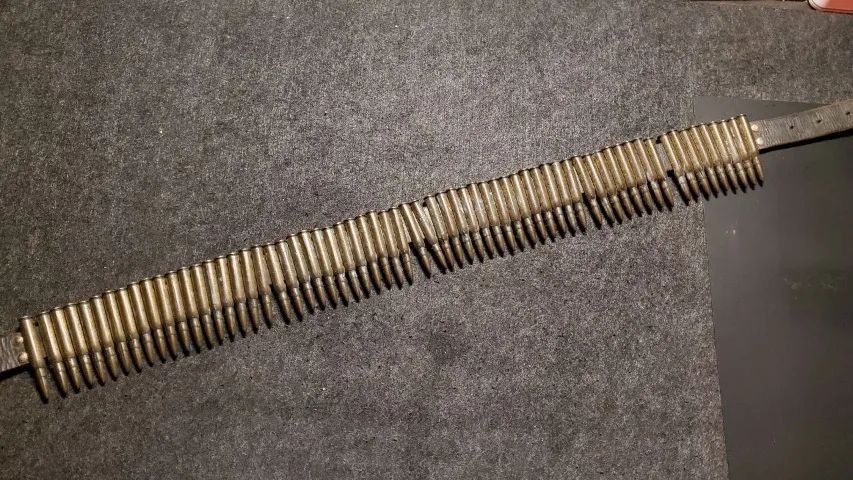 Cinto de Bala - Bullet Belt Rock / Metal - Foto 4