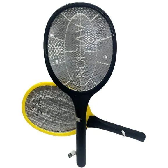 Raquete Mata-Mosquitos Elétrico com bateria recarregável  - Foto 4