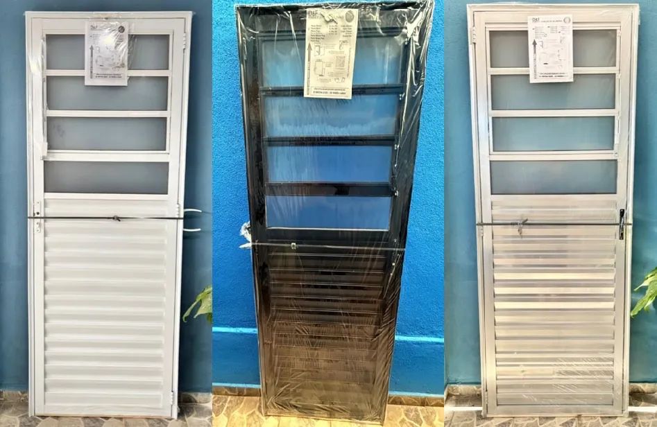 PORTA BASCULANTE DE ALUMÍNIO - Direto da Fábrica - a partir de R$500,00