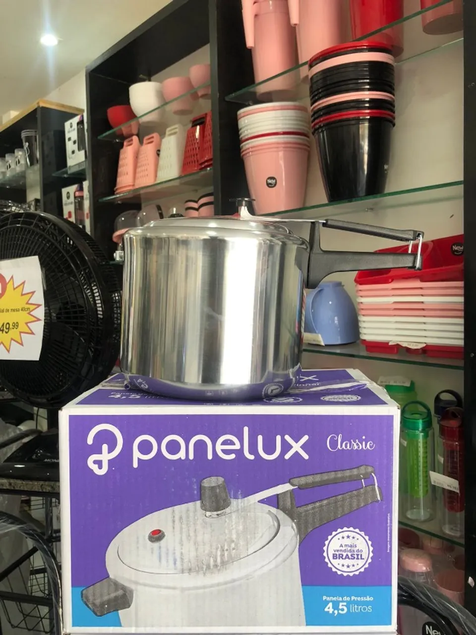 Panela de pressão 4,5 litros