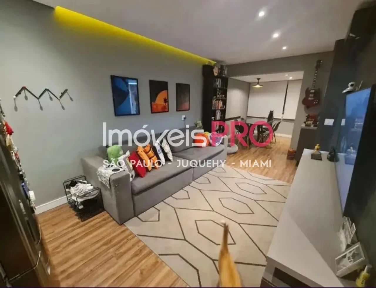 Apto mobiliado no Brooklin com 2 dorm e 1 vaga
