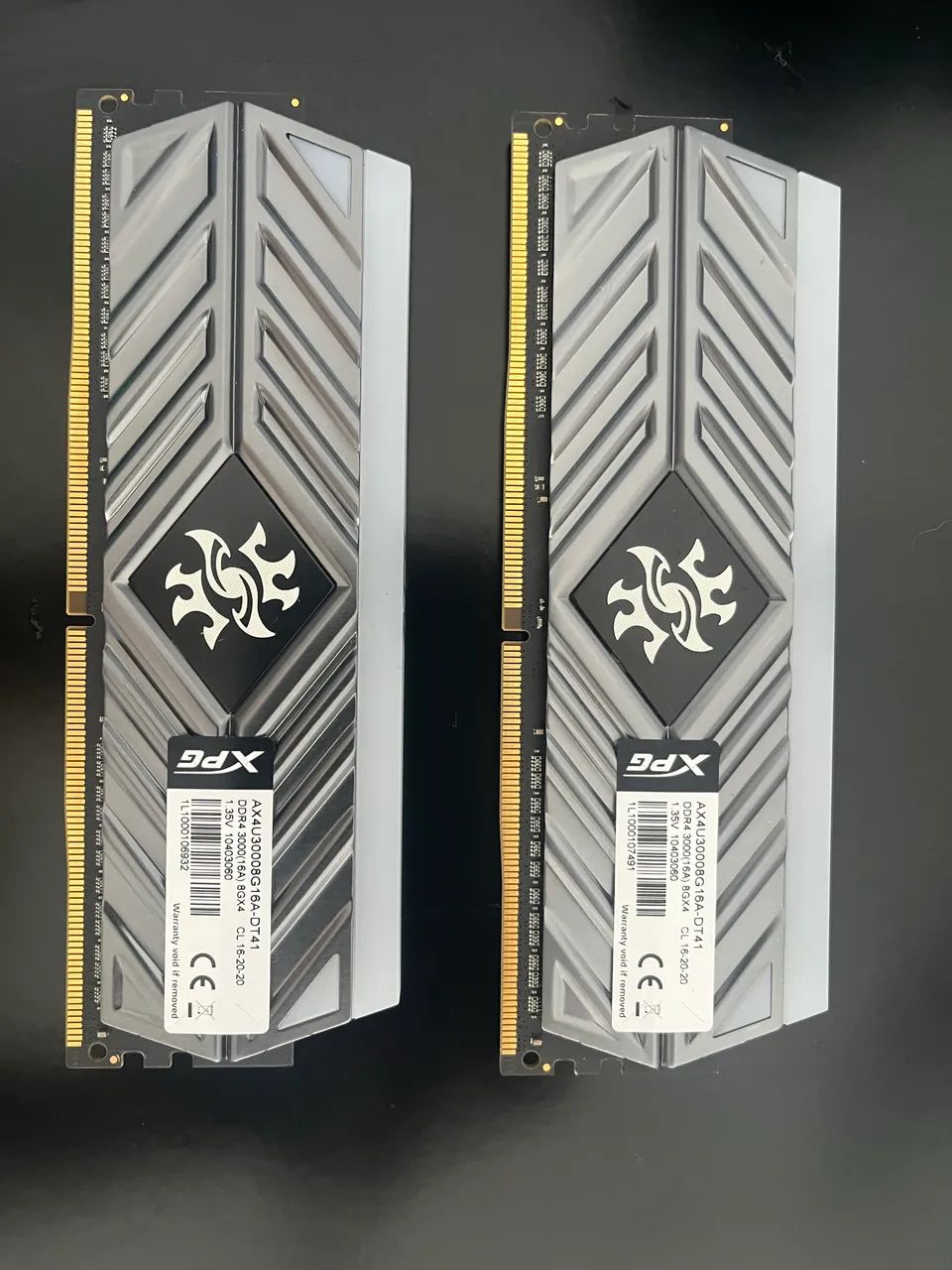 XPG Spectrix Memory, 16 GB (2x8) 3000Mhz, DDR4, RGB64291871010434120