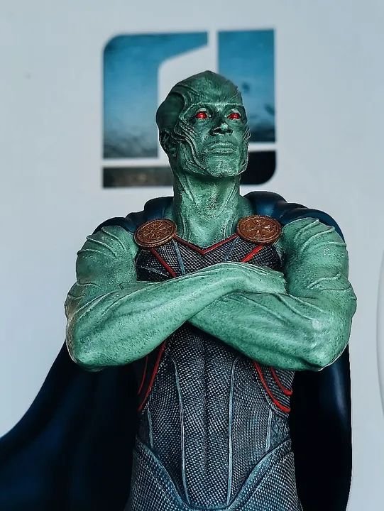 Estátua do Caçador de Marte - Edição Limitada JL Zack's Snider 1/10 Iron Studios - Foto 5