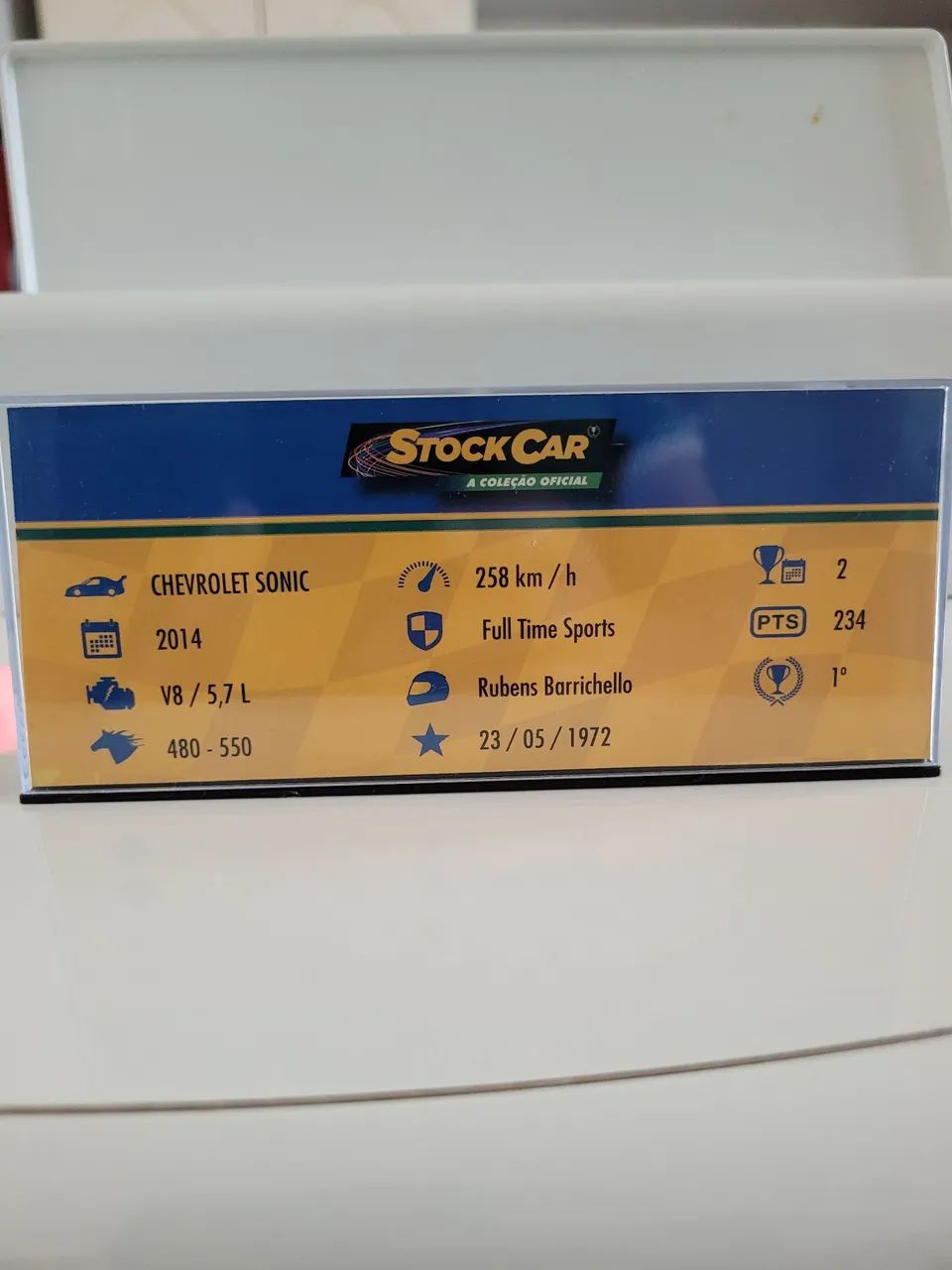 Miniatura Chevrolet sonic Barrichello - Foto 2