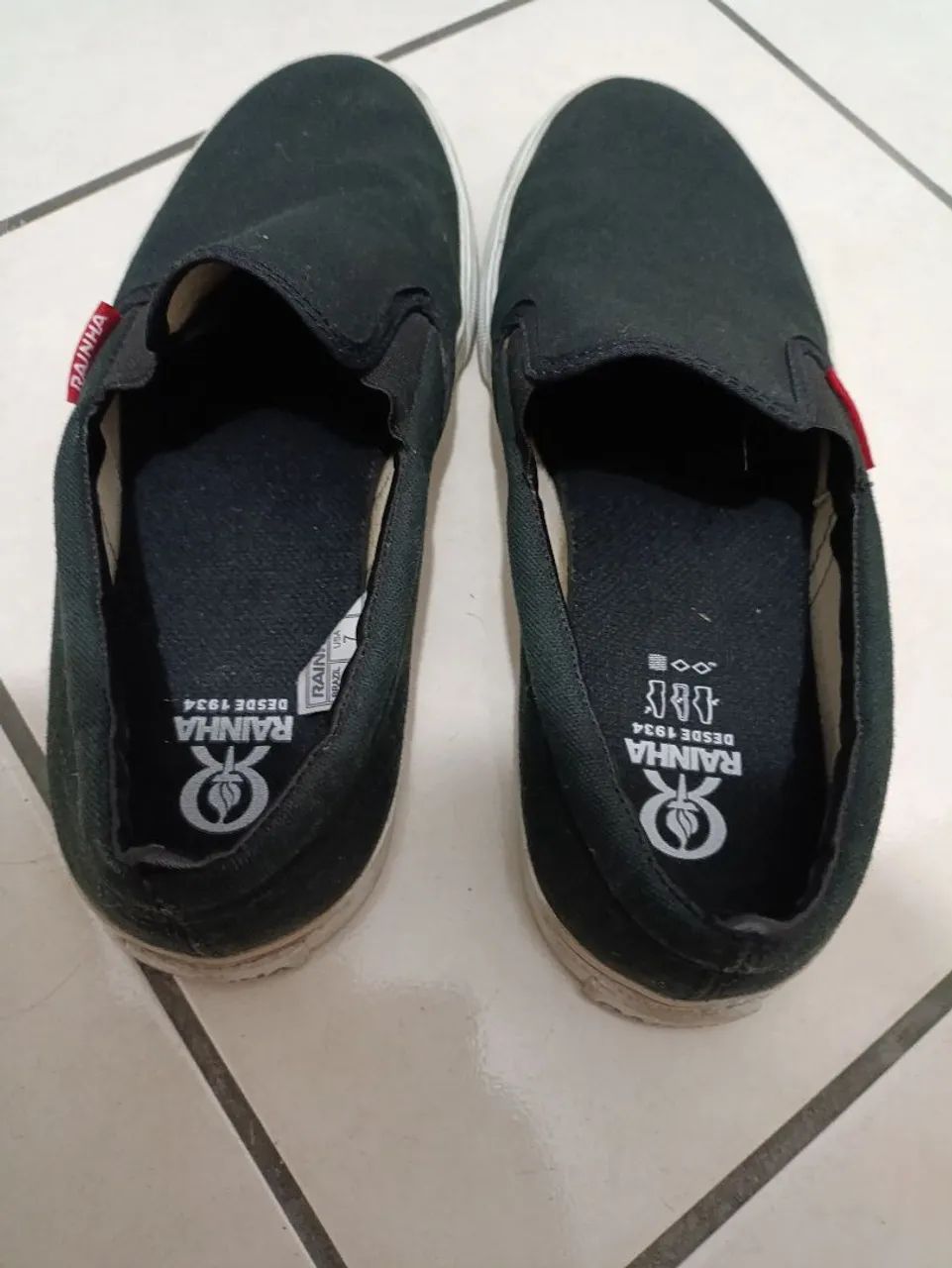 Tênis Rainha Slip On Preto - Foto 5