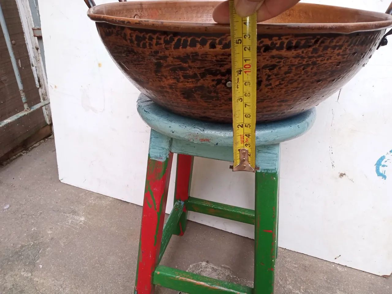 Tacho antigo cobre  - Foto 5