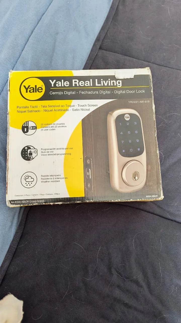 Fechadura digital eletrônica Yale