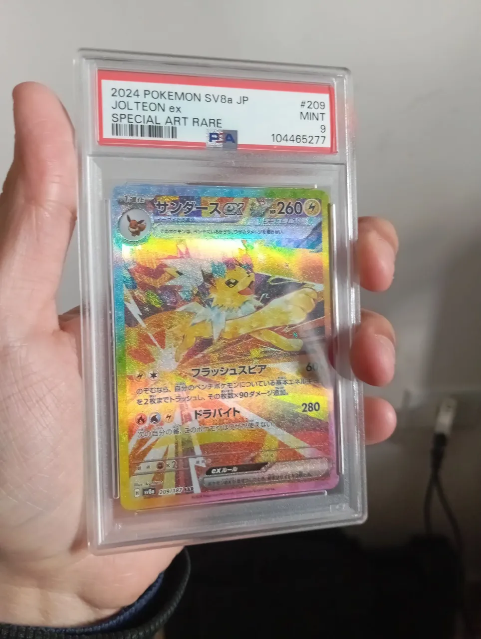 Jolteon ex PSA 9 - JP