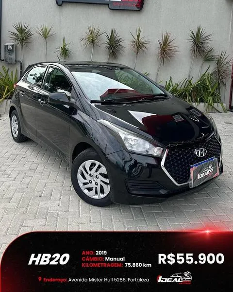 HYUNDAI HYUNDAHB20 1.0M UNIQUE 2019