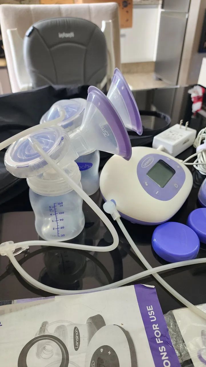 Extrator de Leite Duplo Lansinoh - Foto 2