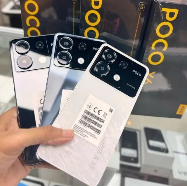 Xiaomi Poco X6 5G 256GB, Novos Lacrados, Loja Física, Entregamos + Brinde