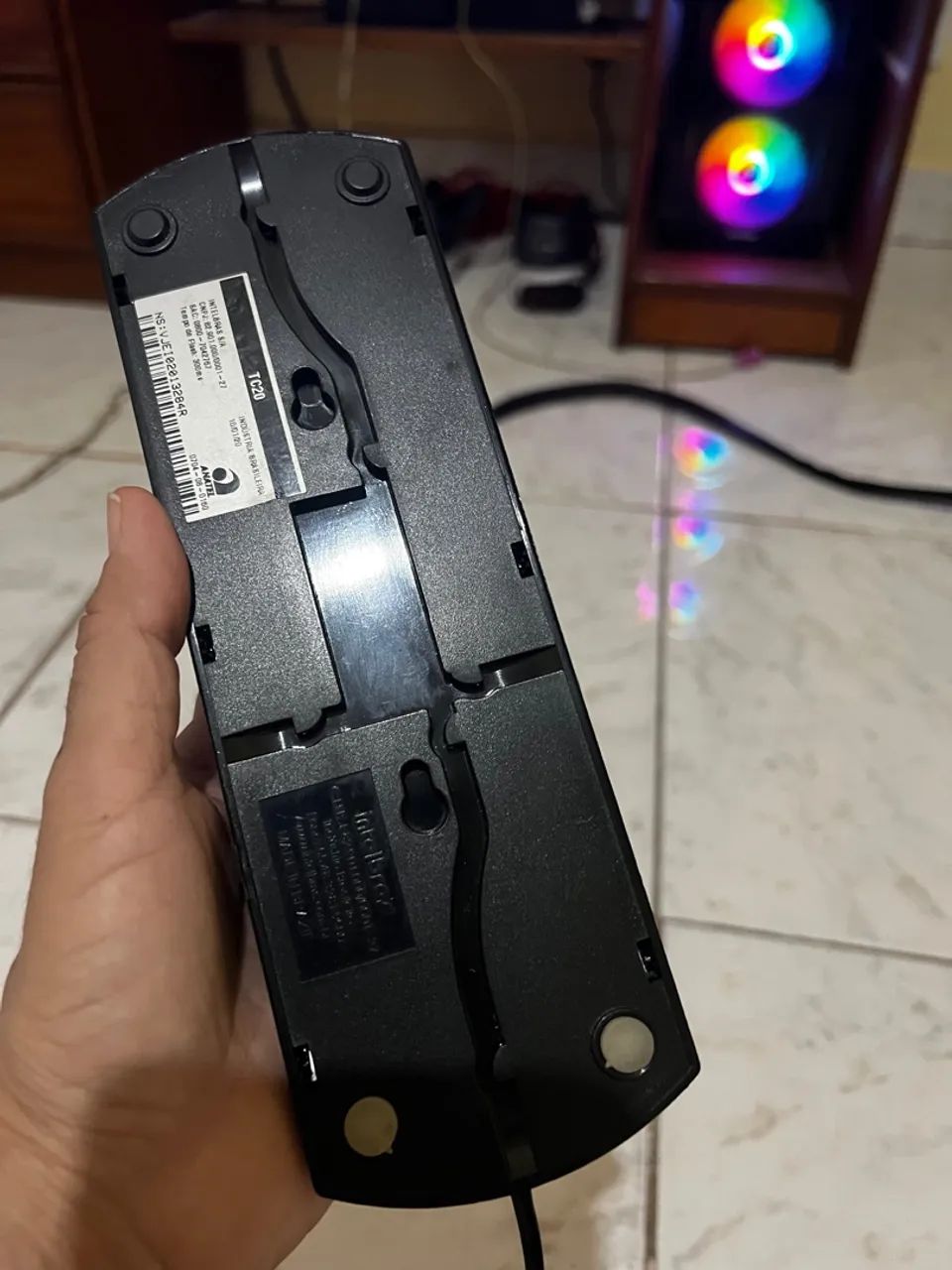 Telefone de mesa e parede novo  - Foto 3