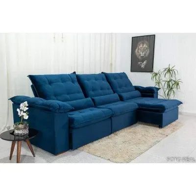 sofa retratil e reclinavel de 320 cm  - Foto 3