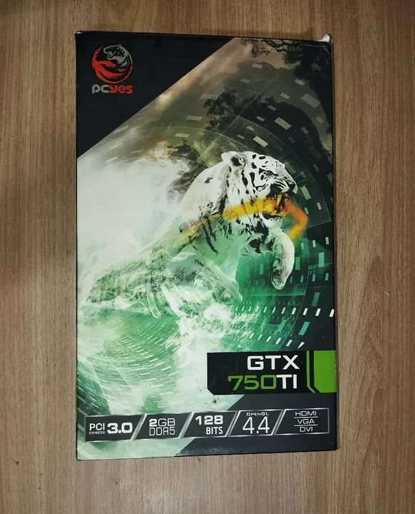 Placa de Vídeo GTX 750TI 2GB DDR5